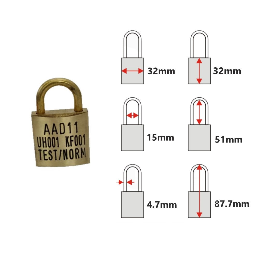 Orsted OPS LOCK 71mm Shackle Orsted OPS LOCK 71mm Shackle
